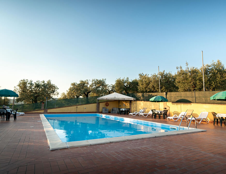 Swimming Pool Three-Agriturismo-La-Rocca-Assisi
