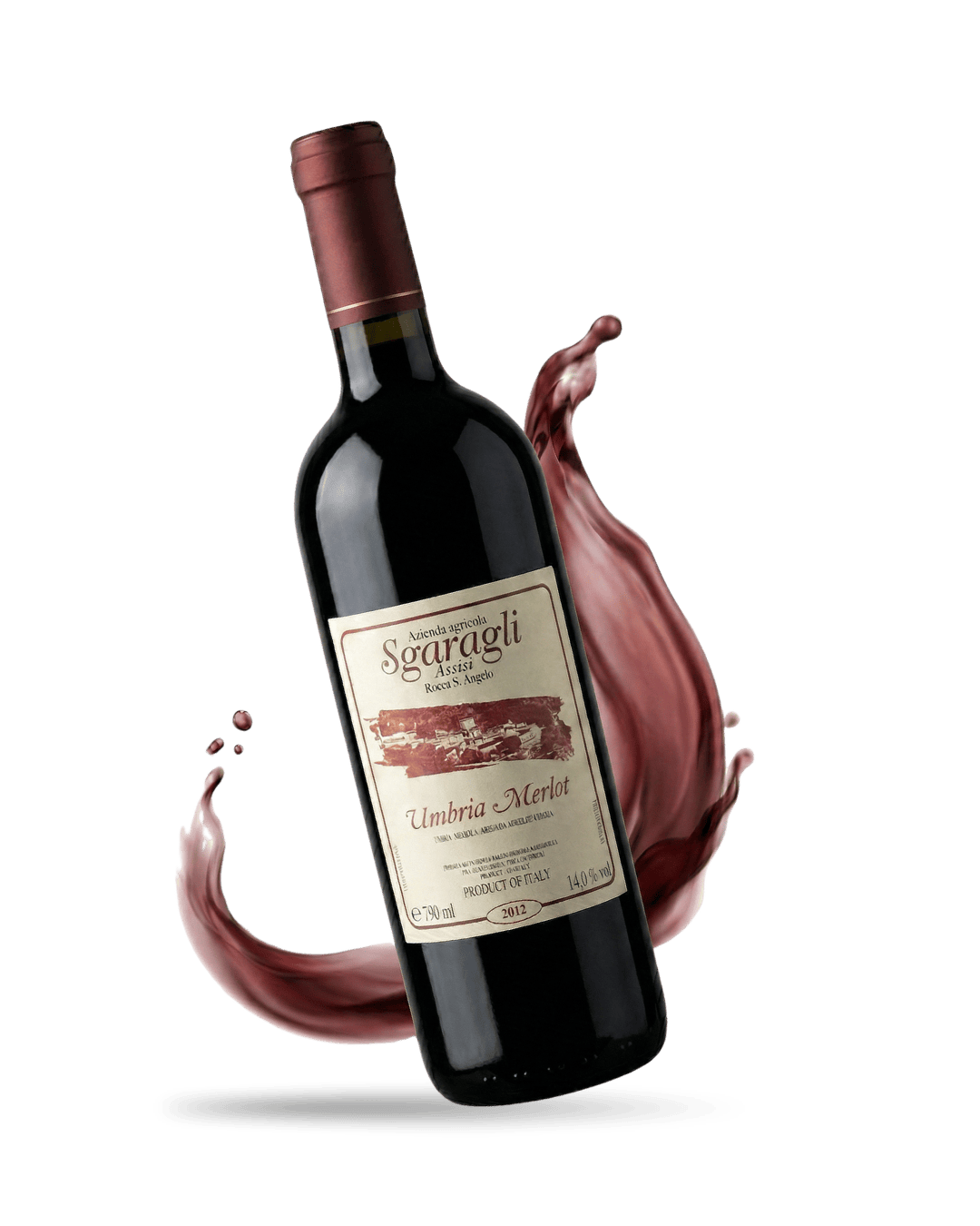Prodotti biologici Assisi Vino rosso merlot igt Agriturismo la rocca Assisi